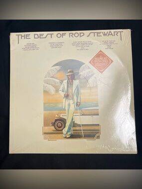 The Best of Rod Stewart Vintage Vinyl LP 1976